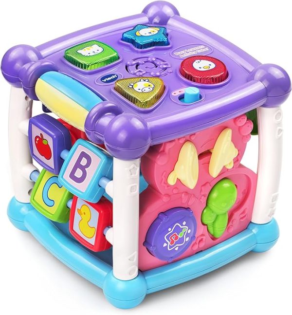 Busy Learners Activity Cube, Purple